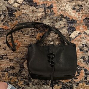 Rebecca Minkoff Black Leather Shoulder Bag